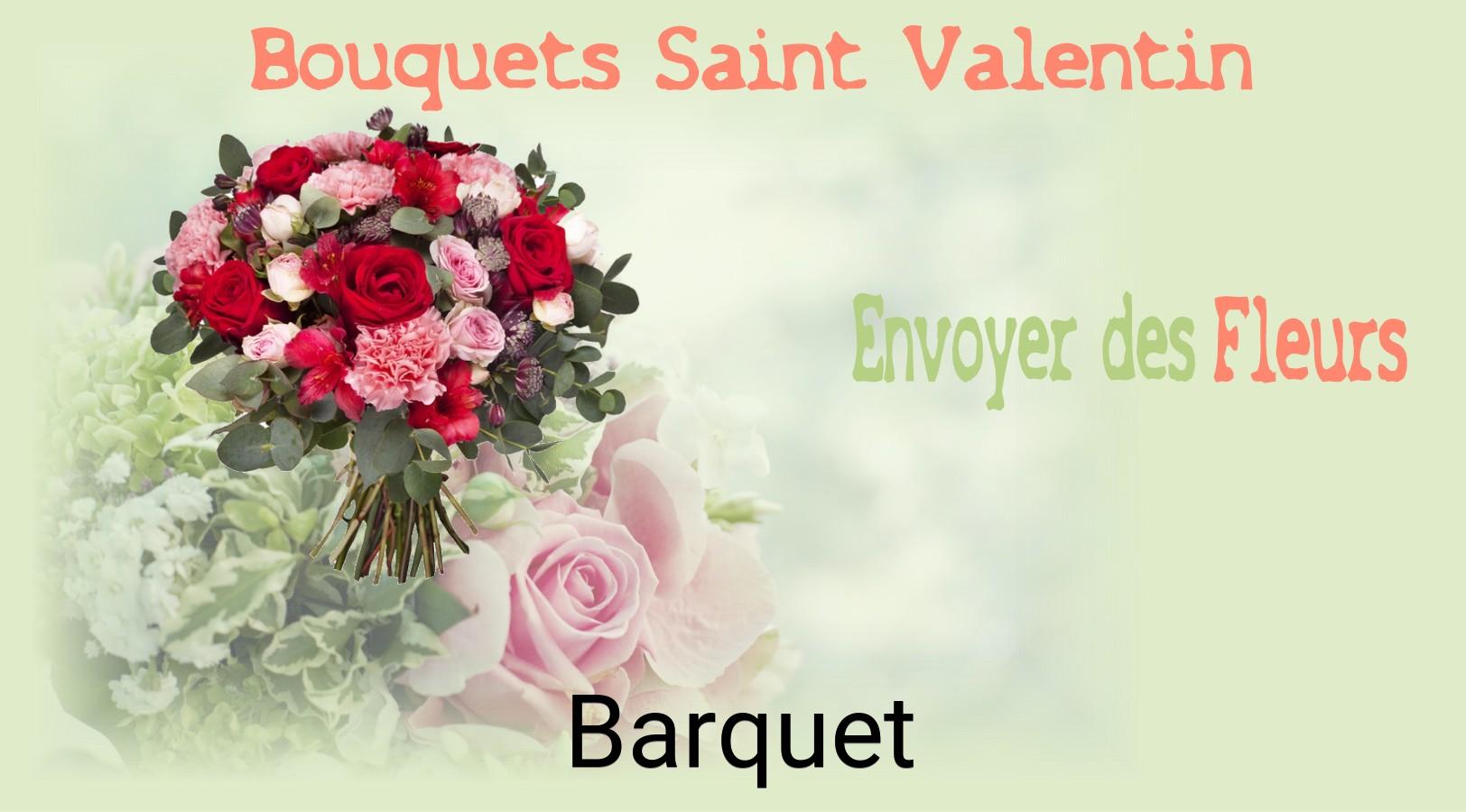 Roses de Saint-Valentin livrées à Barquet